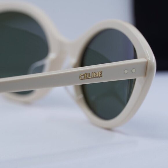 Final Price! Celine CL40264U 25N Ivory/Khaki Sunglasses - Picture 9 of 10